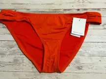 Gibson Latimer Bikini Bottoms Size Large Orange NWT