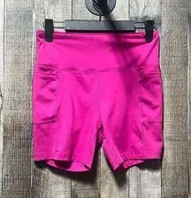 Pink Bike Shorts