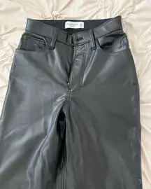 Abercrombie 90s Relaxed Vegan Leather Pants