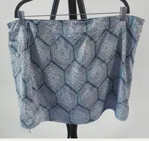 Curvy Plus XXL Pebble Beach Women’s Golf Skirt Skort Teal White