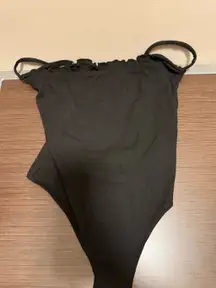 Double Zero Bodysuit Ribbed