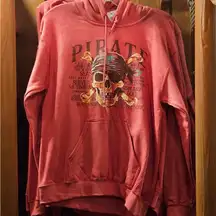 Disney Parks Pirates of the Caribbean Unisex Adult Graphic Hoodie SZ Small BNWT