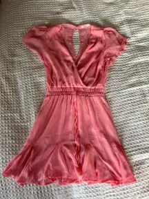 Francesca’s Mi Ami Pink Dress