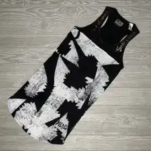 Diesel beaded rhinestone tie dye sleeveless tank top regular fit size small cott