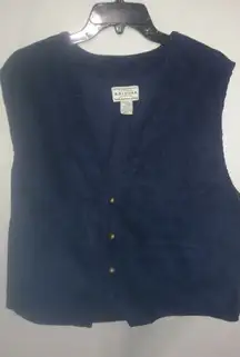 Arizona L Royal Blue Courderoy Vest