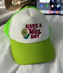 Green Trucker Hat