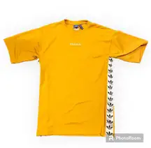 T Shirt Top Yellow Small Oversized