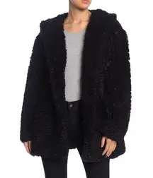 Sebby Faux Shearling Teddy Bear Coat