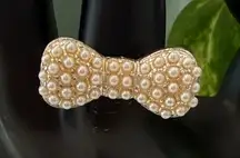 Source Unknown Pearl Bow Ring