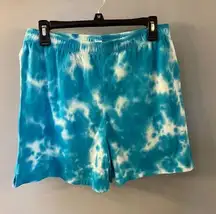 NWT Womens  BP Blue River Tie Dyed Shorts - Size Medium