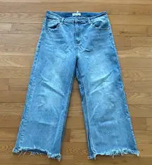 Risen Jeans Wide Leg Jeans