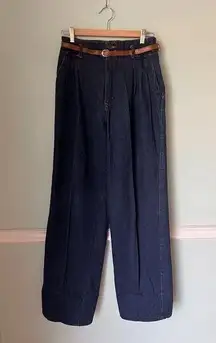 Vintage 70s MOODY’S GOOSE Blue Jeans Denim Bell Bottoms Junior  Pants 15/16