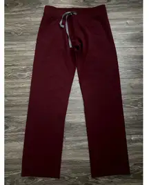 FIGS Technical Collection Scrubs size Small Burgundy