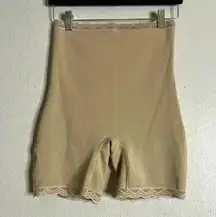 Under Where Shapewear Nude Shorts  Size L Luxury Collection High Rise