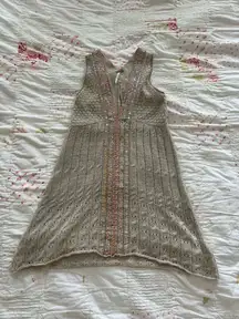 Free People beaded sequin embellished dress