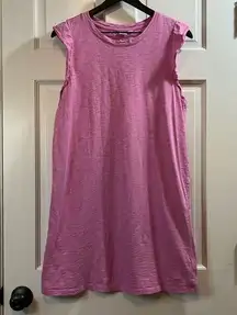 Gap  Bubble Gum Pink Ruffle Sleeve Dress - Size Medium