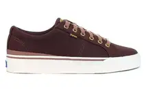 Keds Jump Kick Duo Burgundy Leather Sneakers Sz 6.5