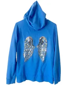 Y2K Victoria’s Secret Bling Angel Wing Full Zip Jacket!