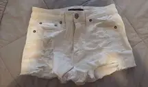 Aeropostale Jean Shorts Vintage High-Rise Shorty