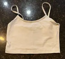 Aritzia TNA Layering cropped tank top