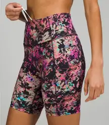 Lululemon Fast and Free HR Short 8" Floral