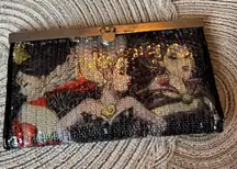 Disney villains sequin wallet