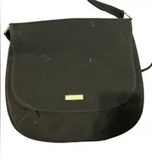 Reaction  black y2k messenger bag