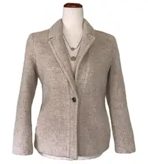 Vintage Prestige of Boston oatmeal Wool Jacket or Blazer
