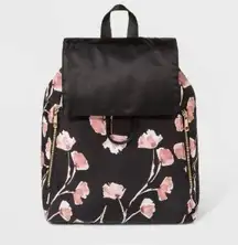 A NEW DAY floral print flap backpack NEW WITH TAGS