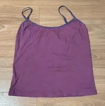Vintage Victoria's Secret Purple Tank Top Size Small  Has super cute trim and so