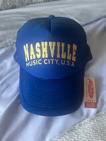 “vintage” nashville trucker hat