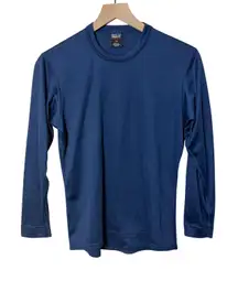 Patagonia Capilene Long Sleeve Base Layer Top Women XS Navy Blue Gorpcore Hiking