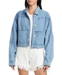 Cropped Denim Jacket