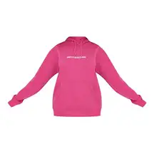 08PLT.- PRETTYLITTLETHING HOT PINK EMBROIDERY GRAPHIC HOODIE.