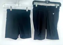 Women's 2 bundle,‎ activewear, shorts, size small, black