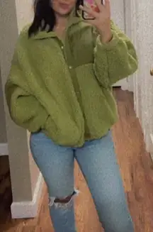 PacSun Sherpa Jacket Full-Zip