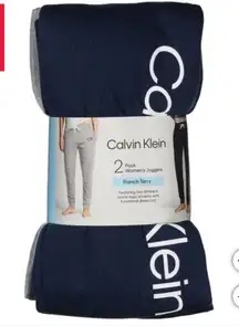 NWT 2 pack Calvin Klein women’s black and  Gray Sweatpants. Size M. Get both!