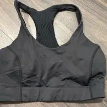 Outdoor Voices Charcoal Racerback Sports Bra