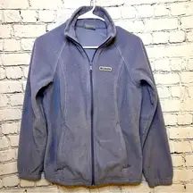 Columbia Women’s Lavender Fleece Zip Up Lightweight Jacket Size‎ Small