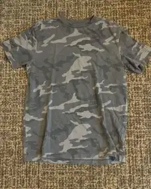 Greyscale Old Navy Camo Shirt