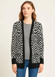 Abercrombie Kids Cardigan Black White Medium