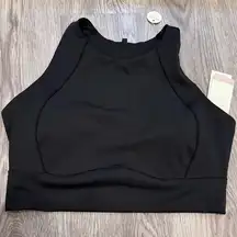 - NWT- Calia Powermove medium support black high neck sports bra - Size la…