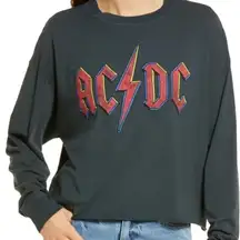 Daydreamer AC/DC shirt small‎ NEW roll hem ACDC