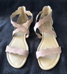 Women’s Maurice’s cream colored sandals. Size 11.