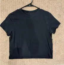 Lululemon Cropped Cotton Tee