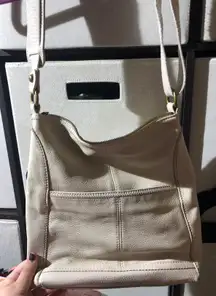 The Sak Cream Color Cross Body Purse