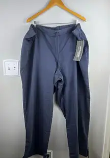 Grey's Anatomy by Barco 5-Pocket Drawstring Scrub Pants Steel Blue 4XL NWT
