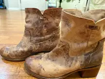 Diba True Booties Leather