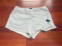 Abercrombie Grey Sweatshorts