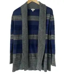 A Pea In The Pod Cardigan Sweater Blue Grey Women’s Maternity Size Small S